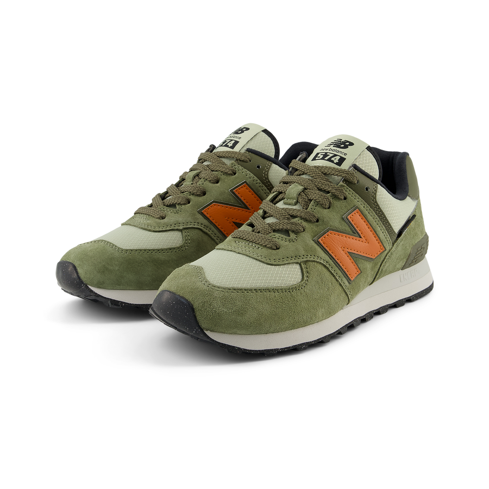 Unisex boty New Balance U574SOC – zelené