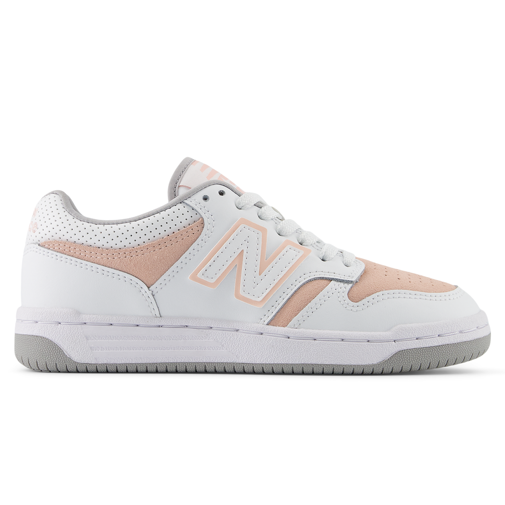 Dětské boty New Balance GSB480VP – bílé