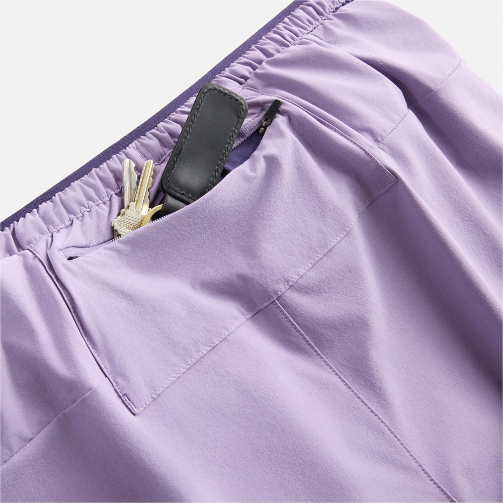 Pánské šortky New Balance MB6180TAAA5 – fialové