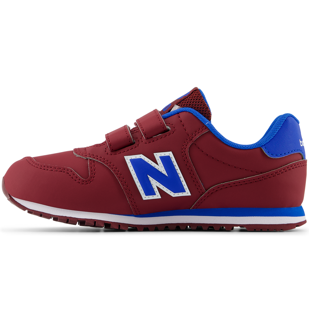 Dětské boty New Balance PV500CMB – bordó
