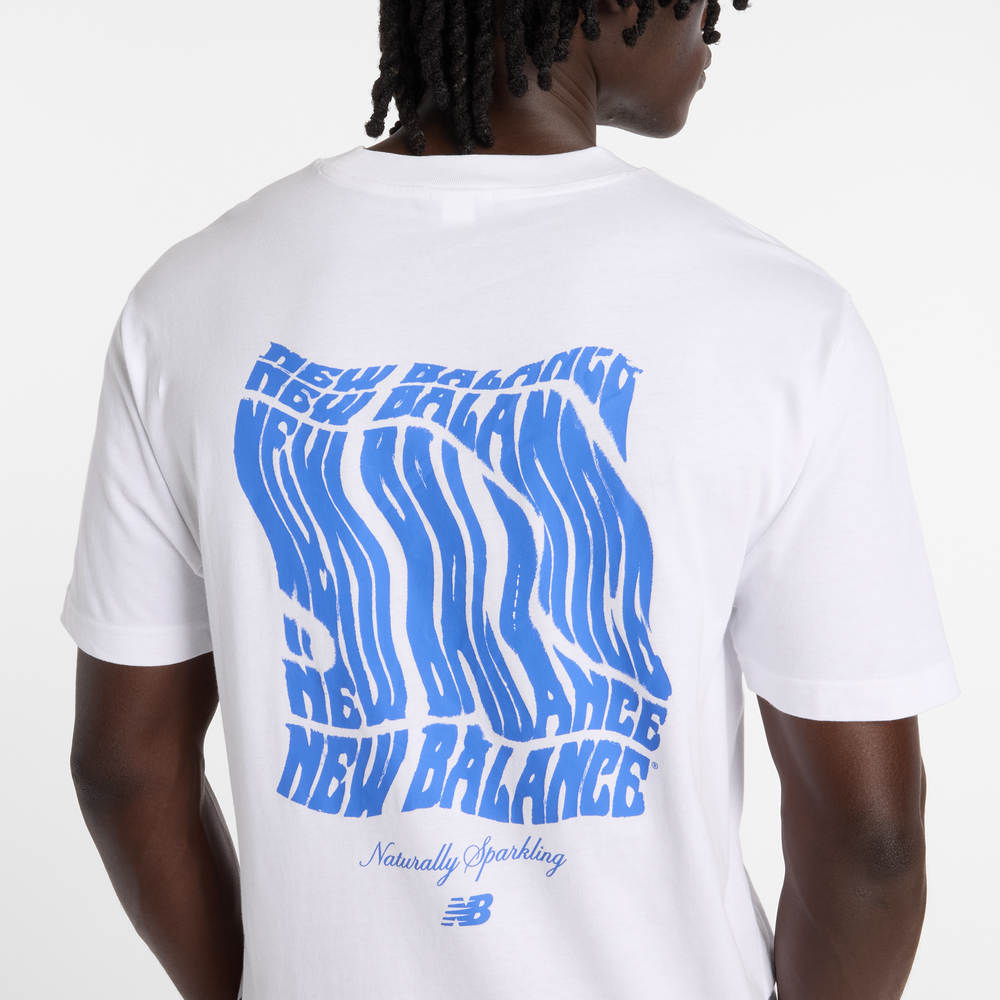 Pánské tričko New Balance MT61B2STWT – bílé