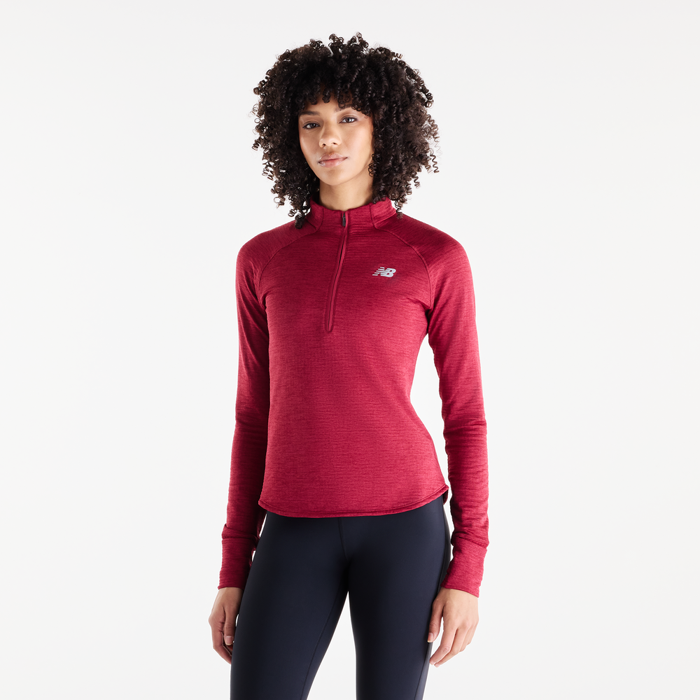 Dámská mikina New Balance WT43200PDR – červené