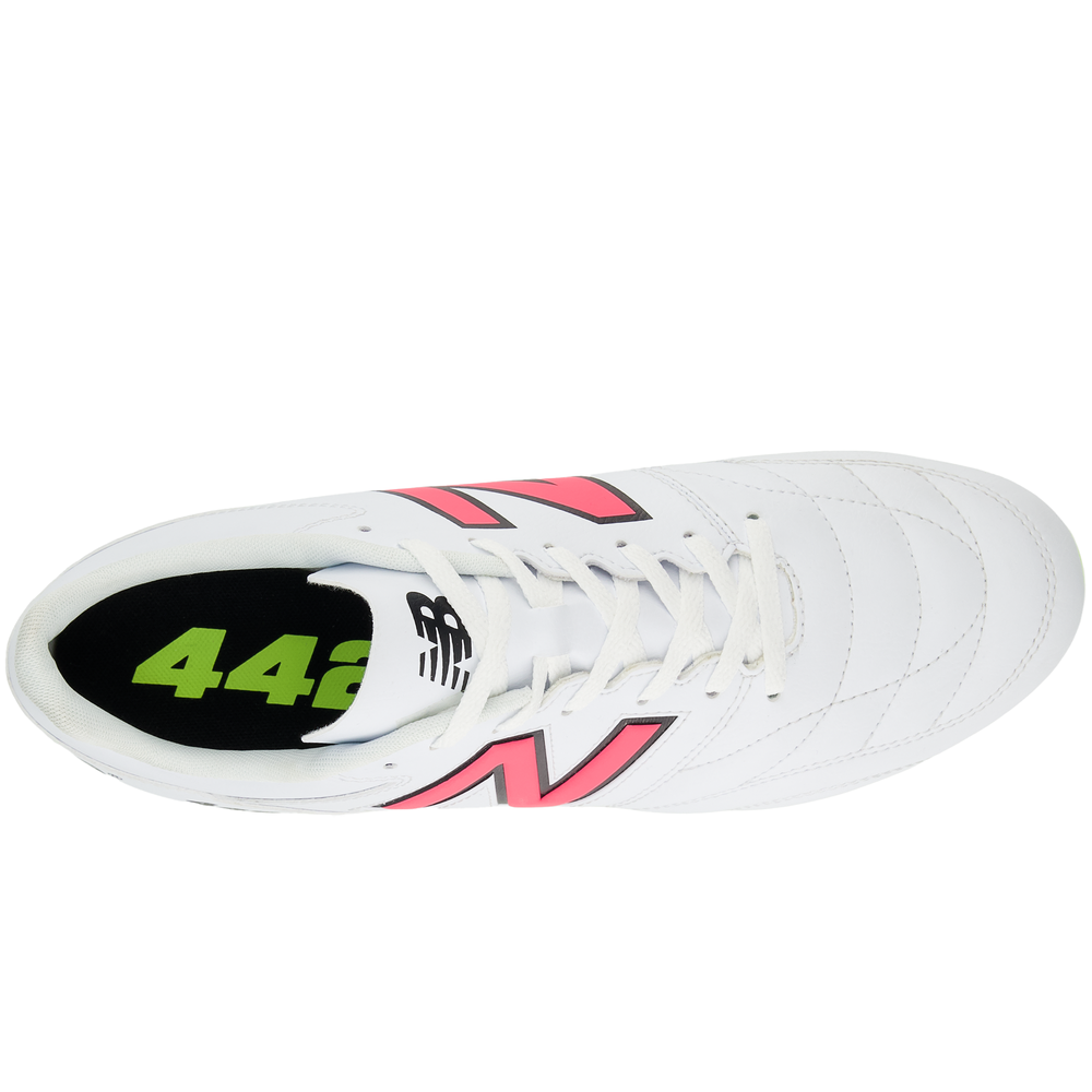 Pánské kopačky New Balance 442 ACADEMY FG V2 MS43FWH2 – bílé