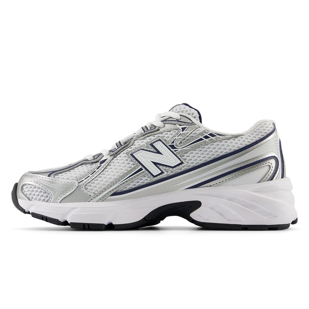 Dětské boty New Balance GR740WN – bílé