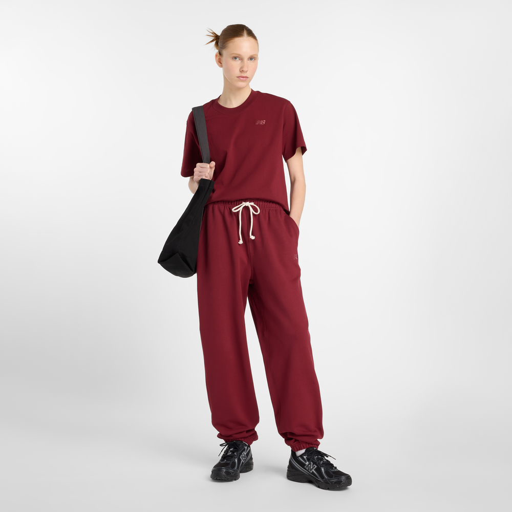 Dámské tričko New Balance WT41501MHB – bordó