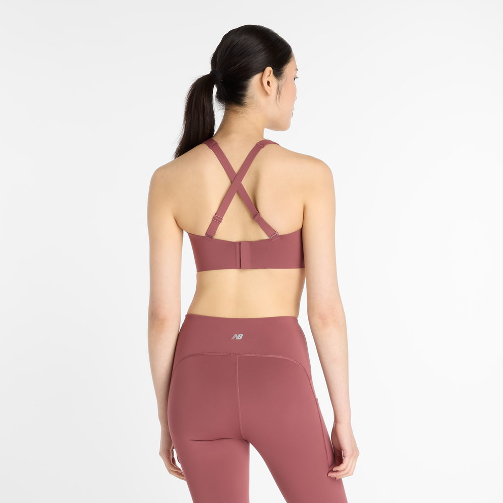 Sportovní podprsenka New Balance WB51052WAD – růžové