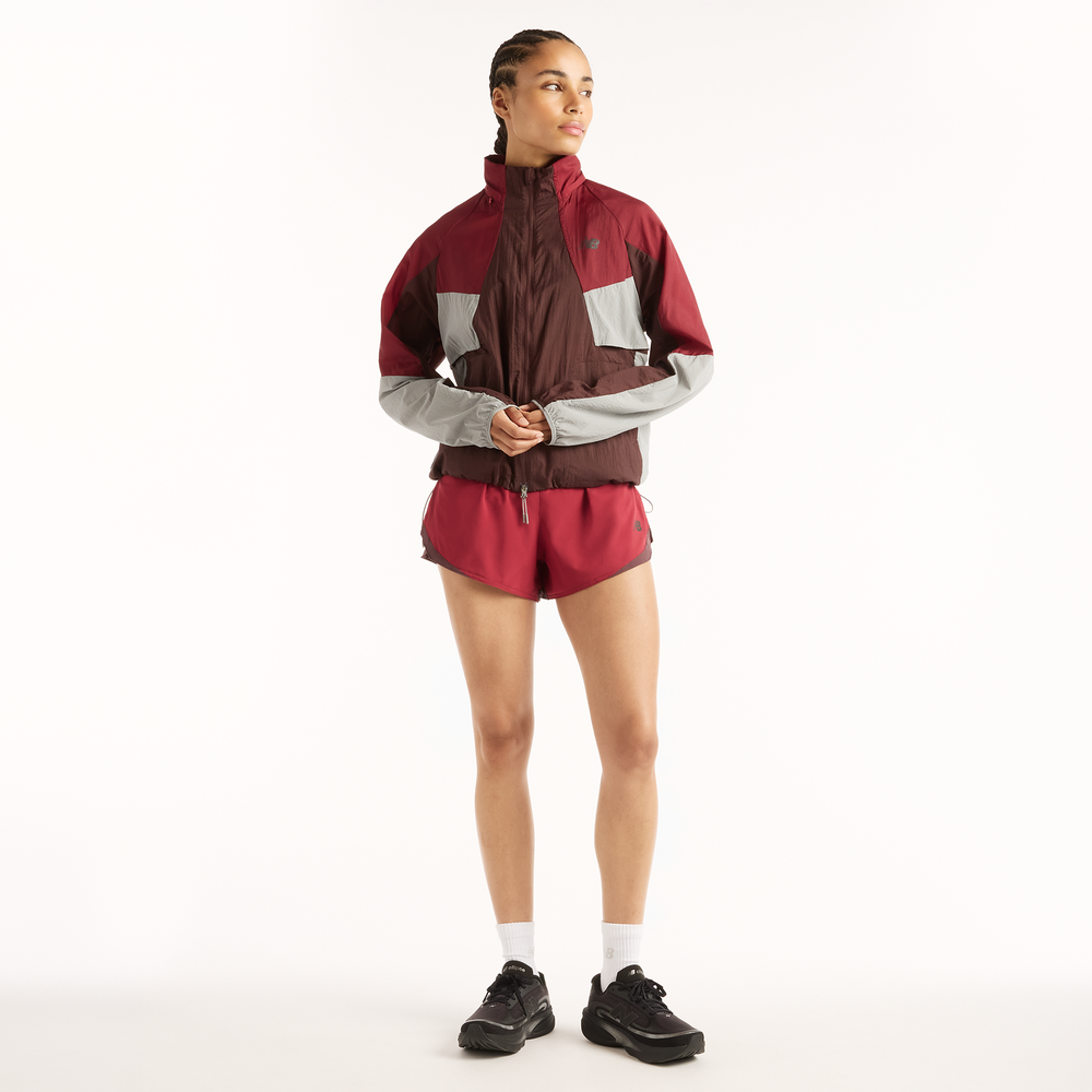 Dámská bunda New Balance RC – bordó