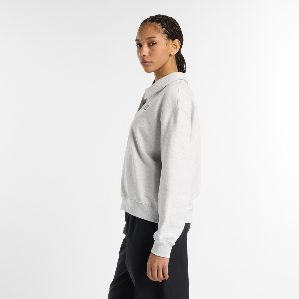 Dámská mikina New Balance WT51513AHH – šedé