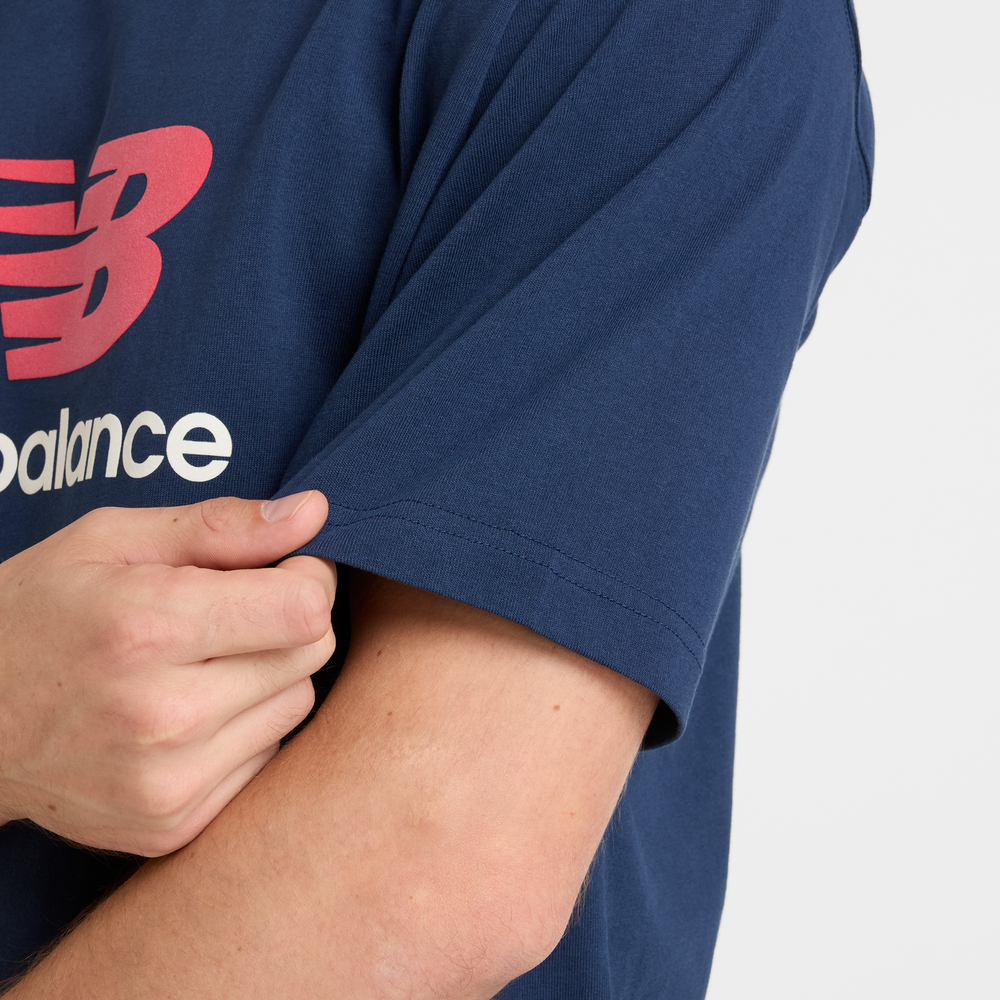 Pánské tričko New Balance MT51500NNY – tmavomodrá