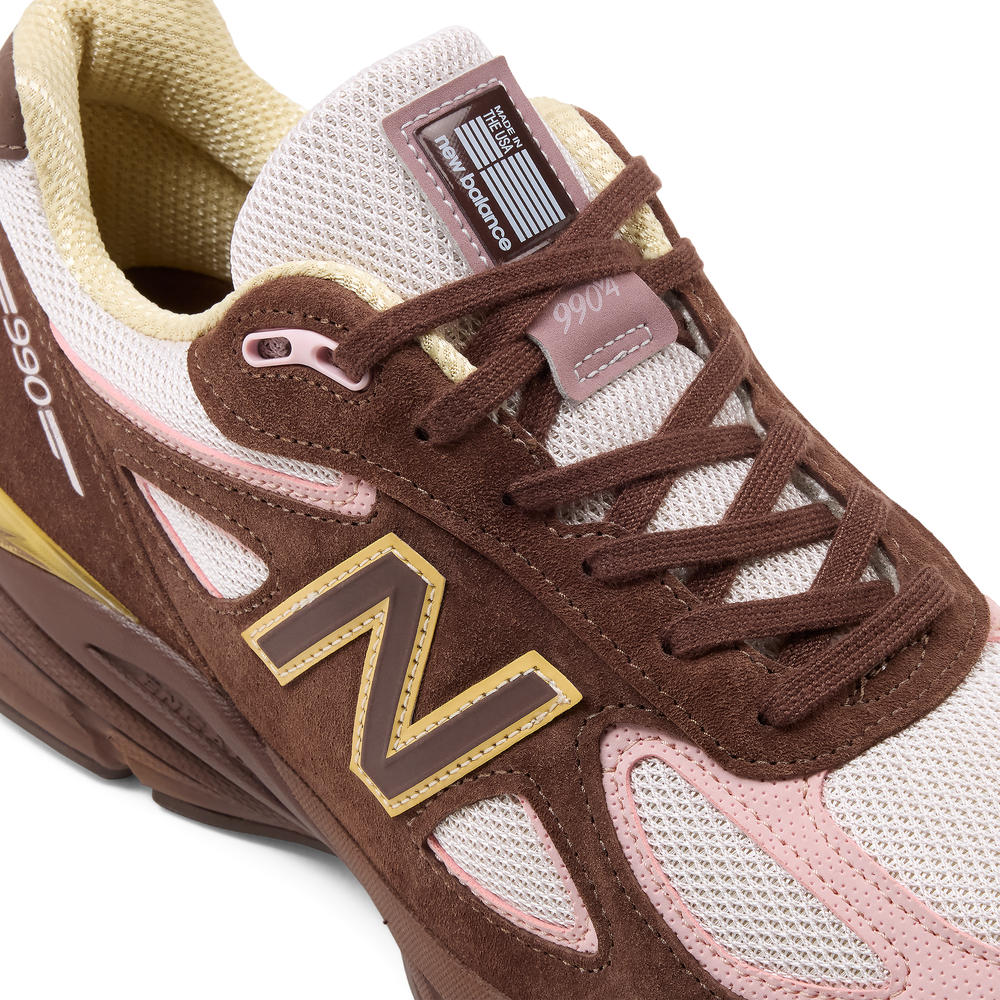 Unisex boty New Balance U990IC4 – hnědý