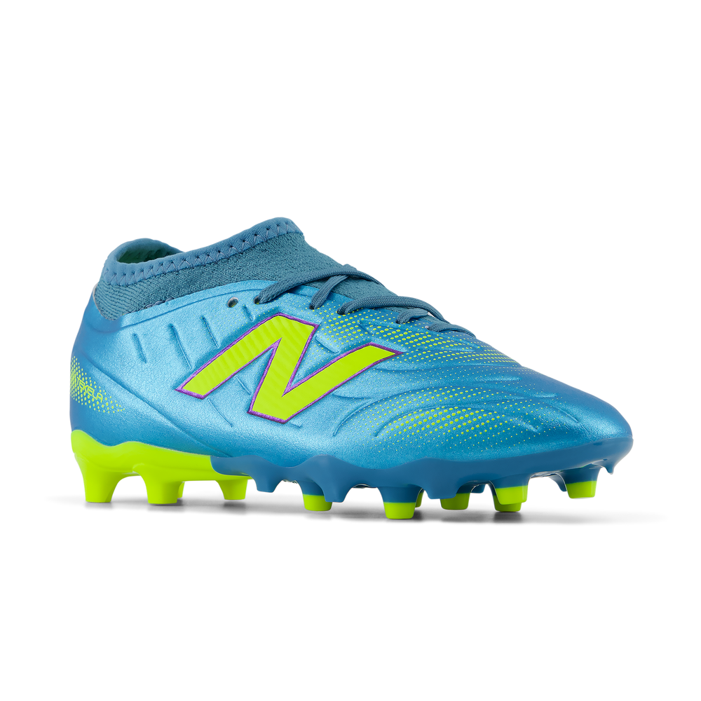 Dětské kopačky New Balance TEKELA TEAM LOW JNR FG V5 YT3FL1NM – modré