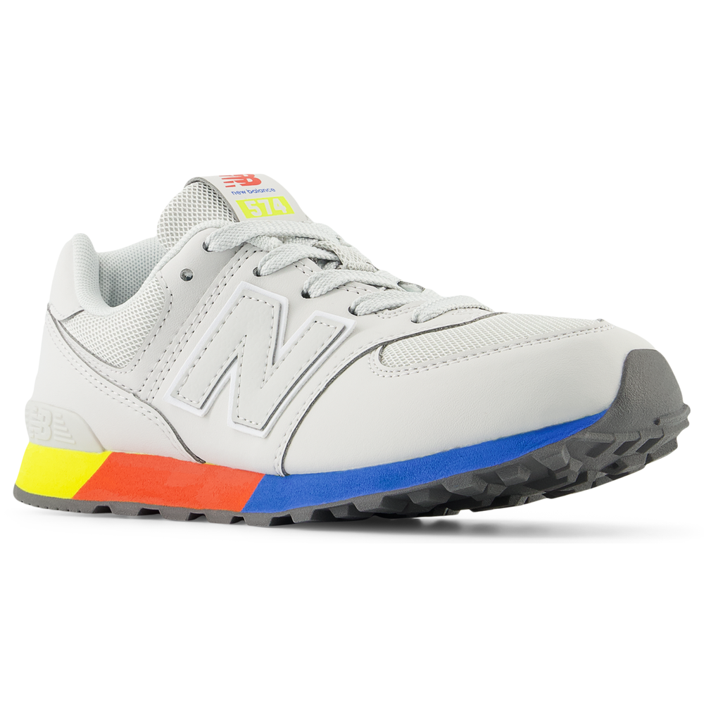 Dětské boty New Balance GC574MSC – šedé
