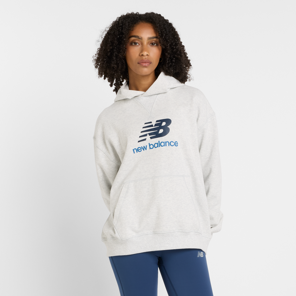 Dámská mikina New Balance WT51501AHH – šedé