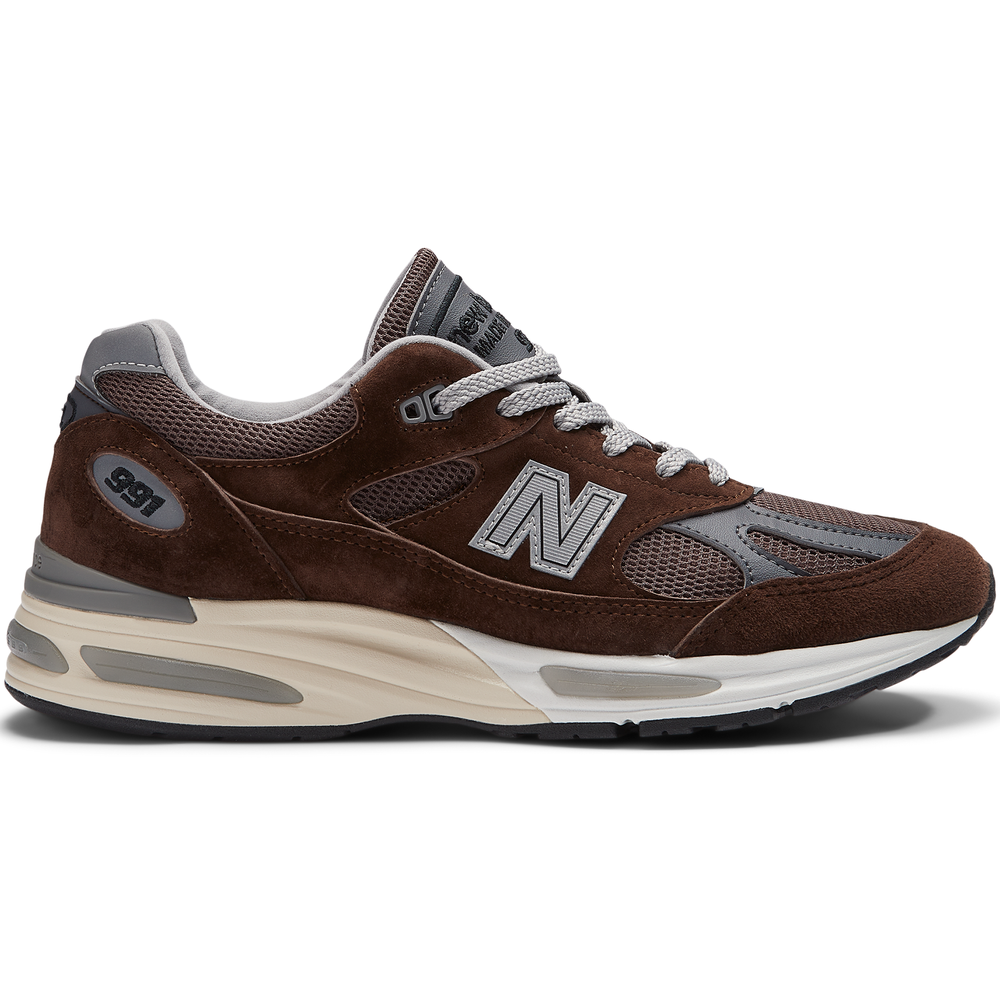 Unisex boty New Balance U991BR2 – hnědý