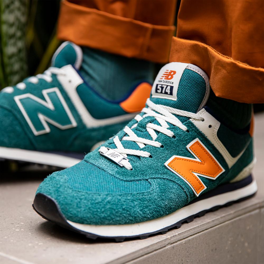 Boty unisex New Balance U574DI2 – zelené