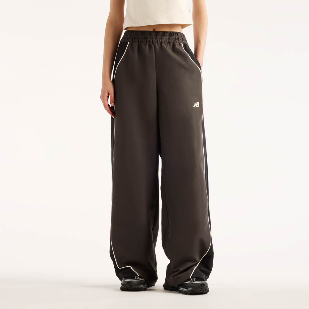 Dámské kalhoty New Balance WB62O9UFBLK – hnědý