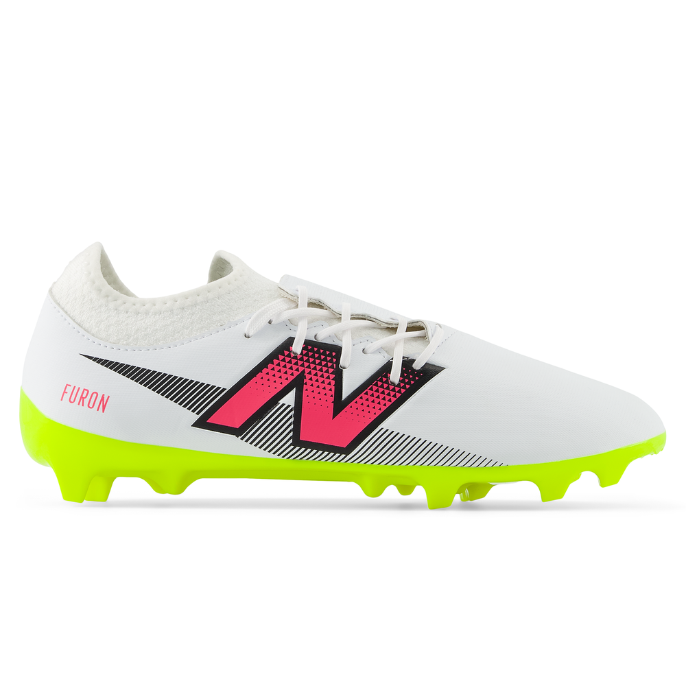 Kopačky New Balance FURON V7+ DISPATCH FG SF3FH75 – bílé