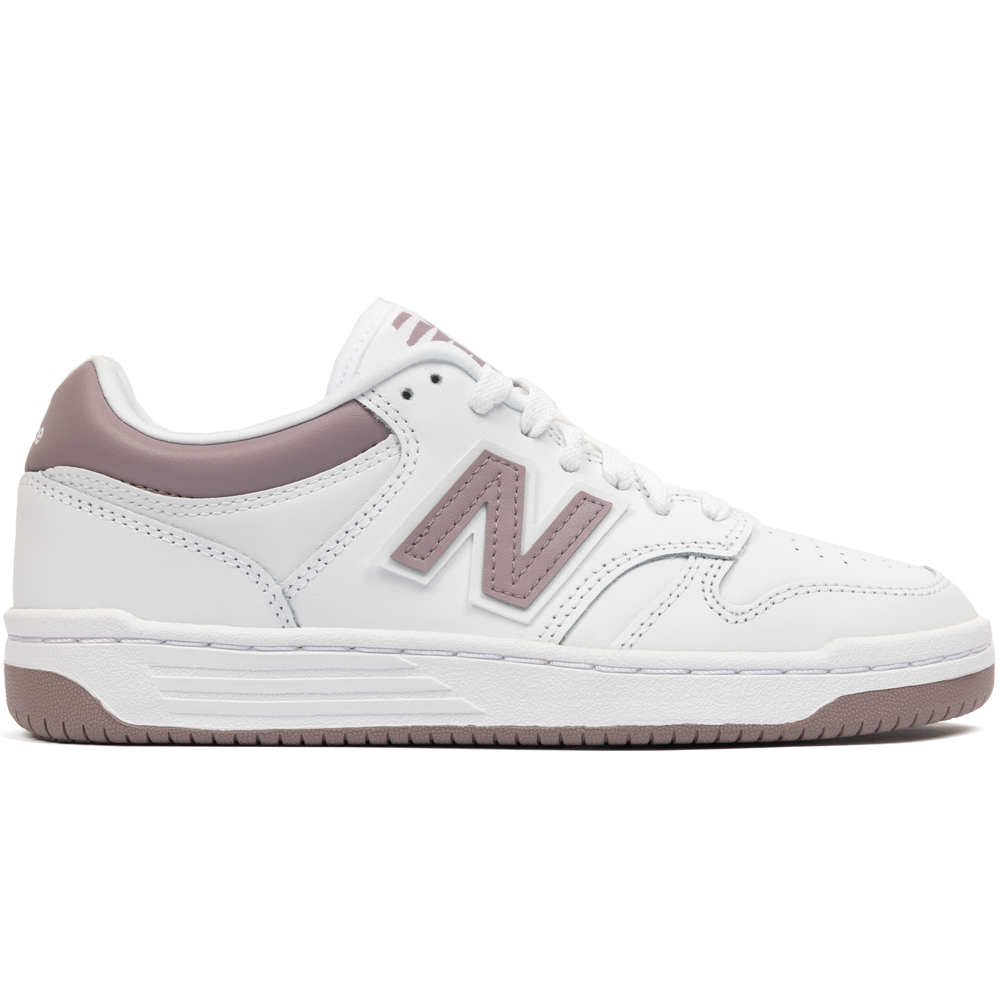 Dětské boty New Balance GSB480WI – bílé