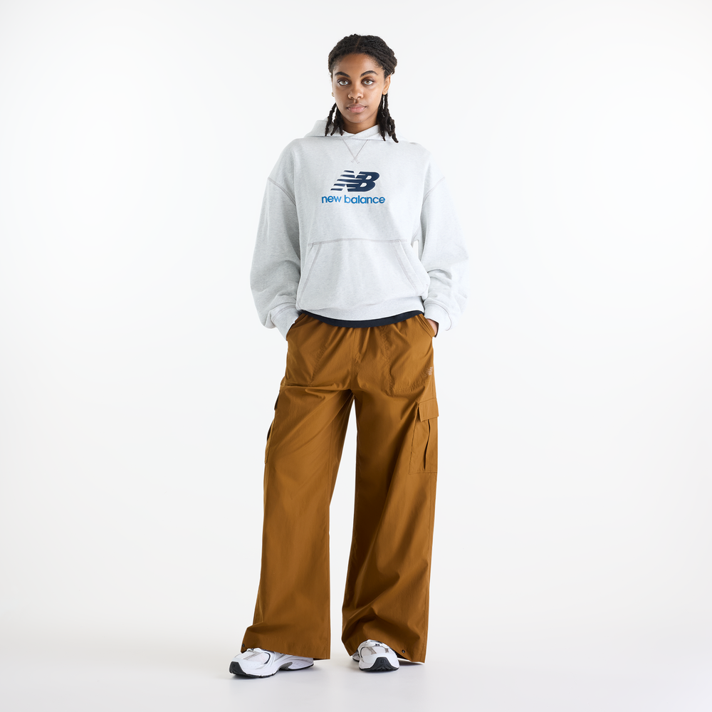 Dámské kalhoty New Balance Cargo – hnědý