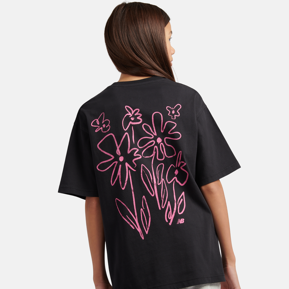 Dětské tričko New Balance YT61D72GBK – černé