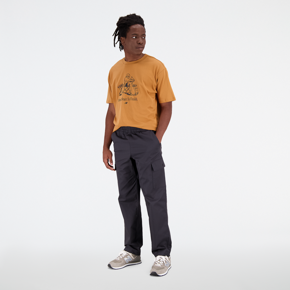 Pánské kalhoty New Balance MP31526BK – černé