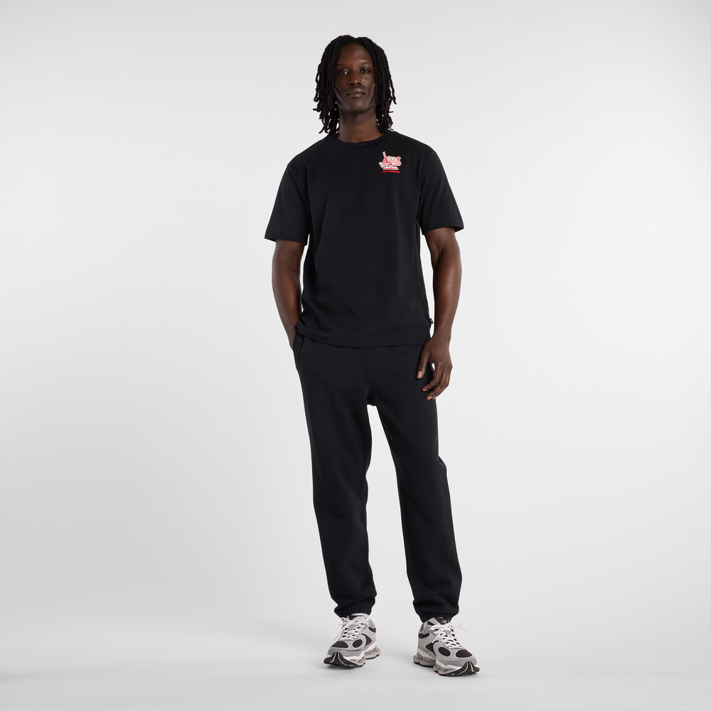 Pánské tričko New Balance MT61H51DBK – černé