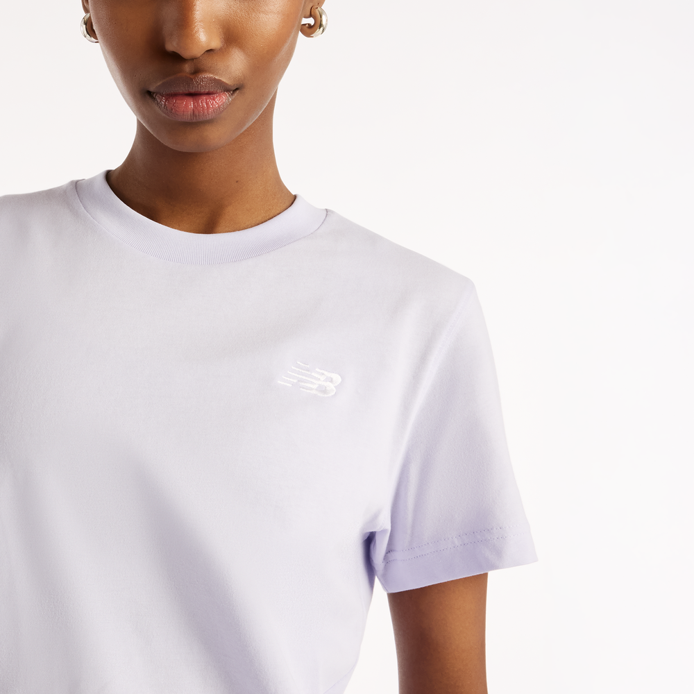 Dámské tričko New Balance Sport Essentials – fialové