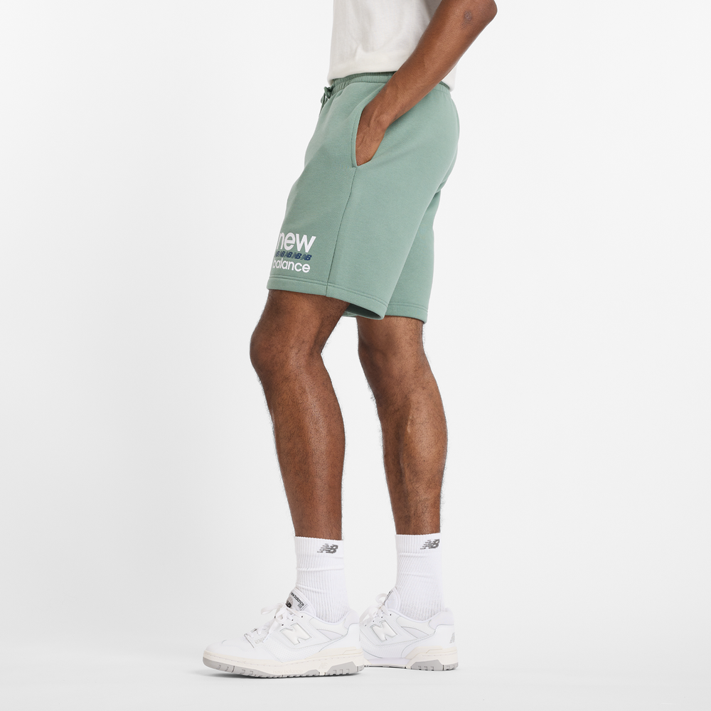 Pánské šortky New Balance MS51940DKJ – mátové