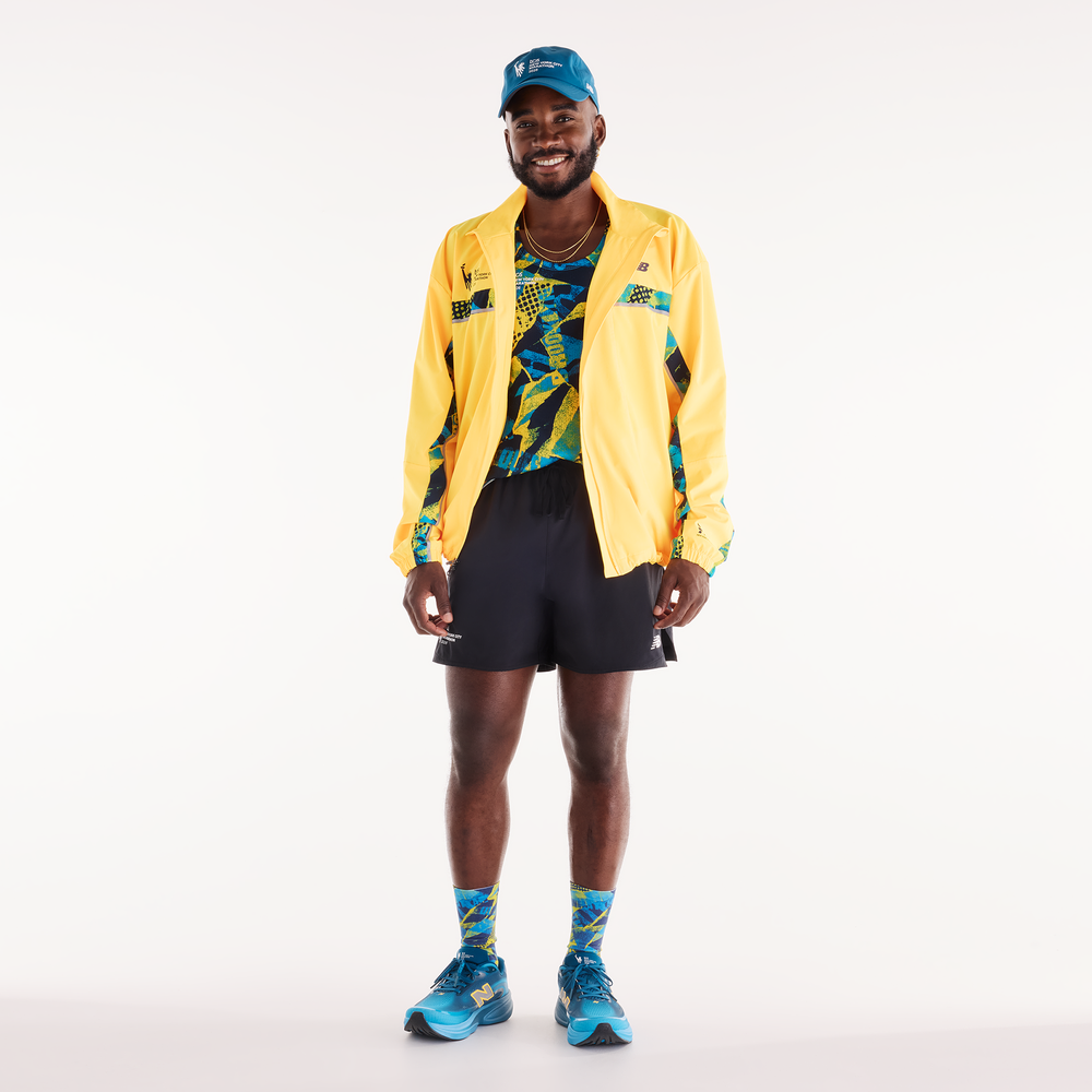Pánské tričko New Balance NYC Marathon RC Essential – různobarevné
