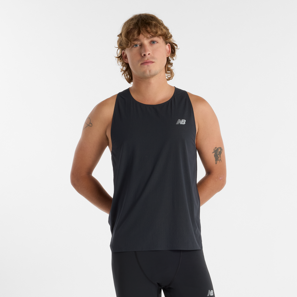 Pánské tričko New Balance MT51205BK – černé