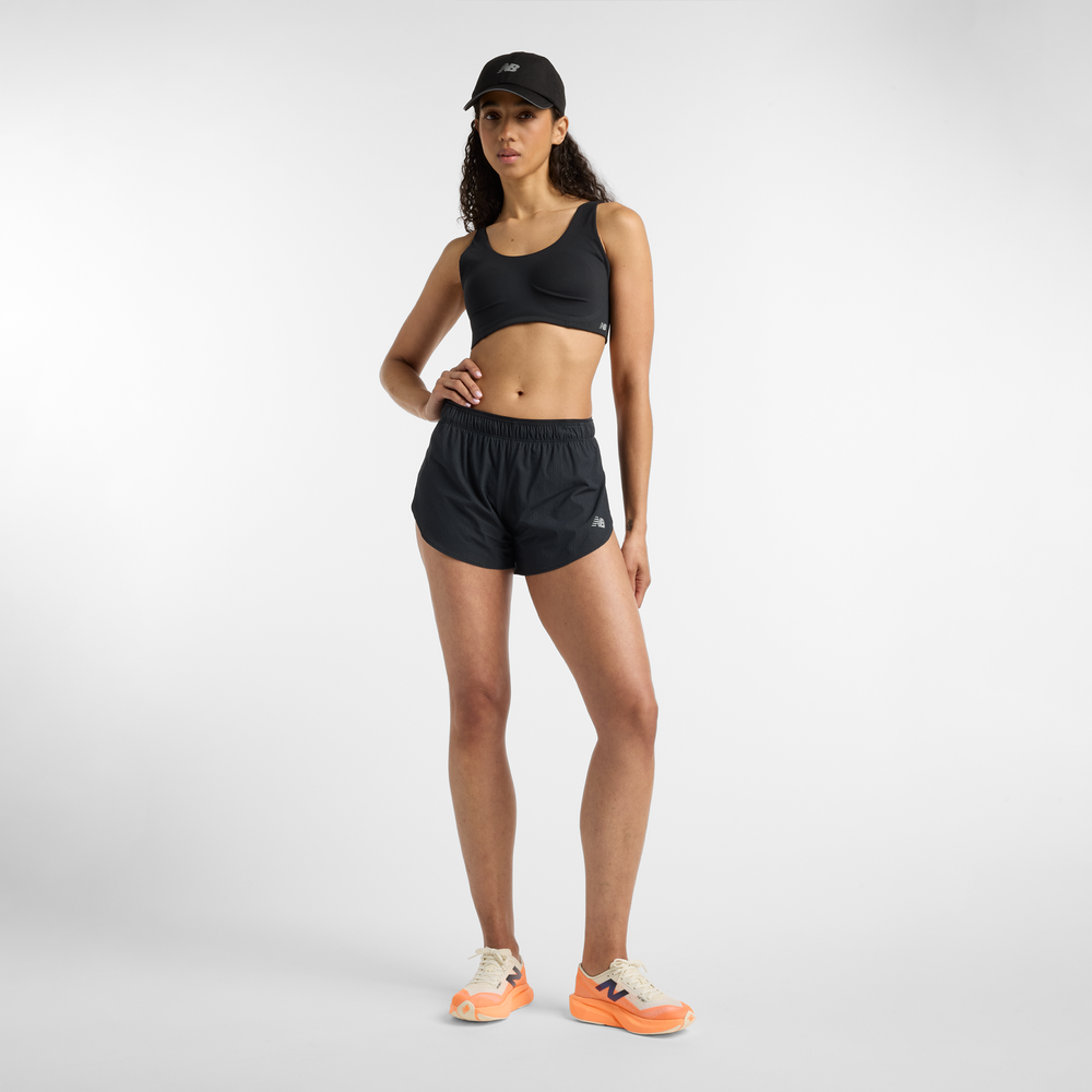 Dámské šortky New Balance WS51288BK – černé