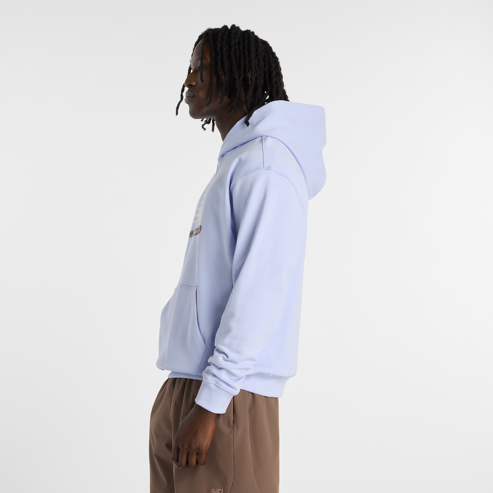 Pánská mikina New Balance MT51512DYK – fialové