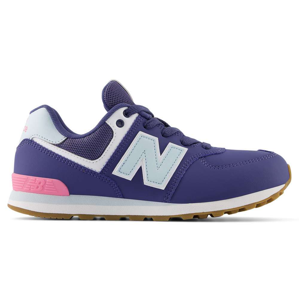 Dětské boty New Balance GC574NJ – tmavomodrá