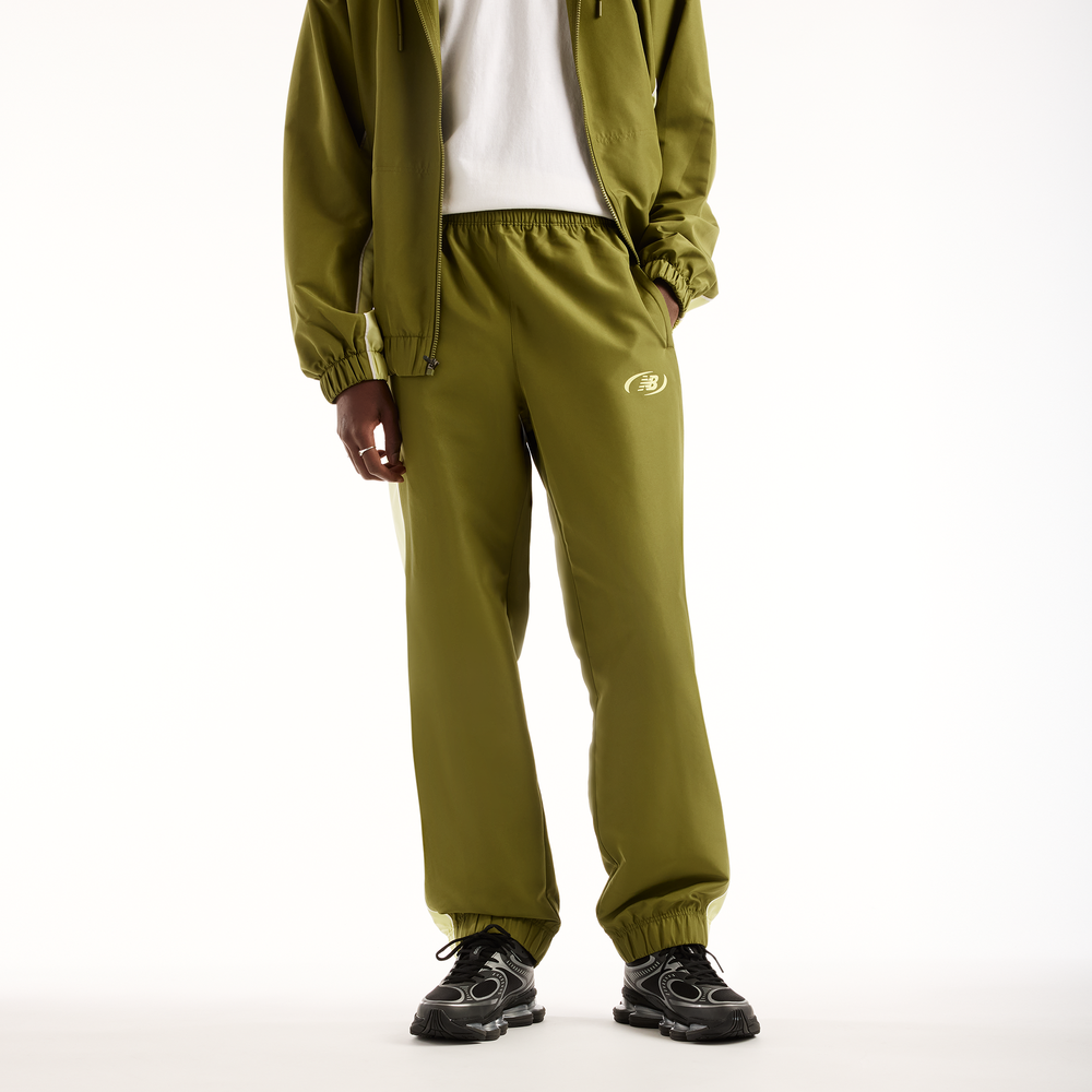 Pánské kalhoty New Balance MB62A8LTGEE – zelené