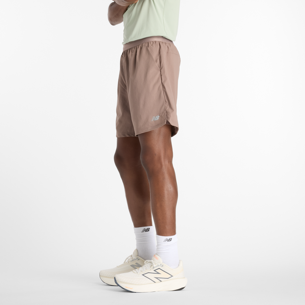 Spodenki męskie New Balance MS41288EAS – bezowe