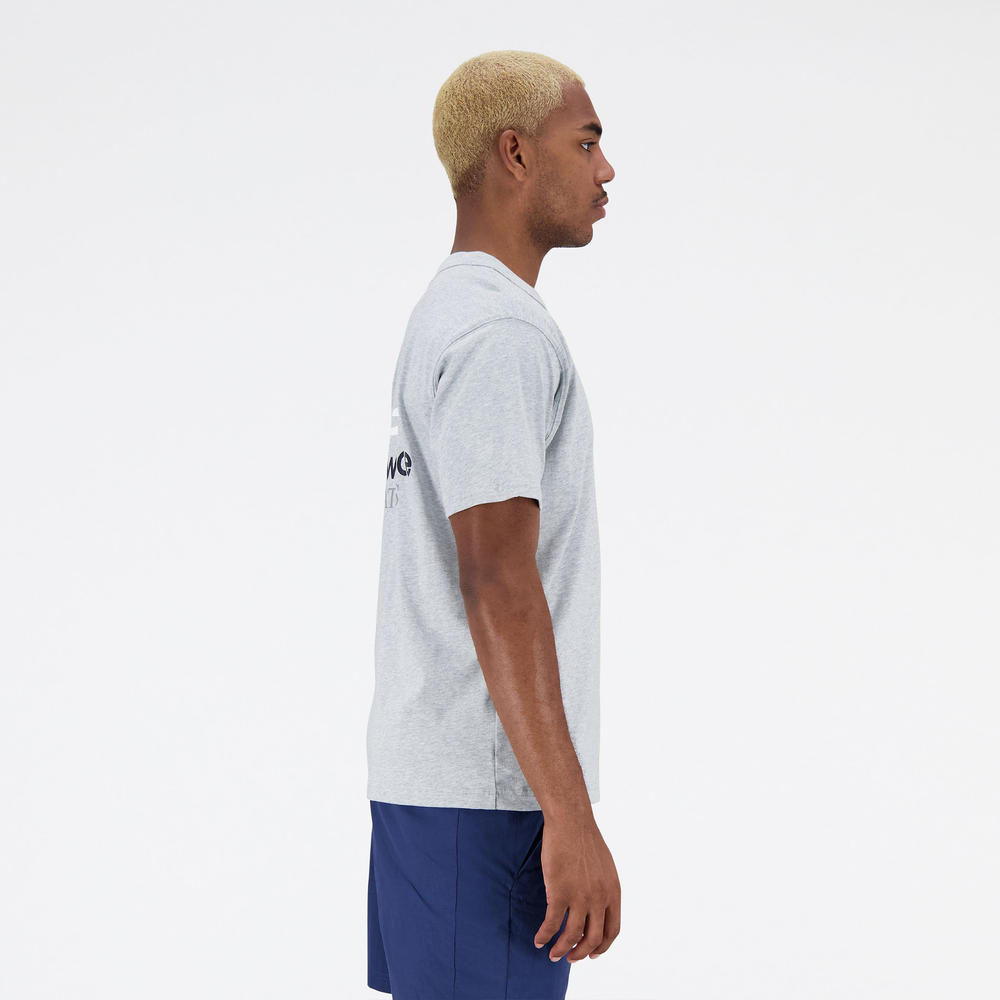Pánské tričko New Balance MT31504AG – šedé