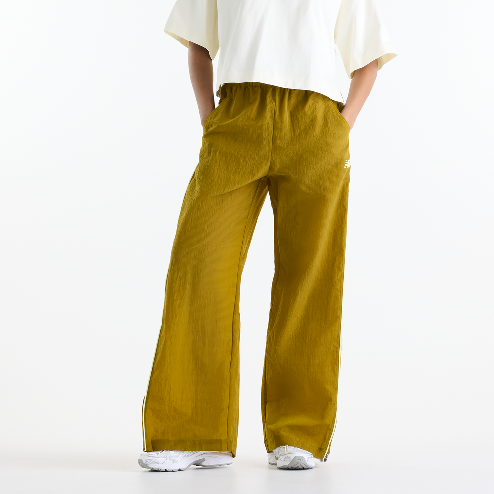 Dámské kalhoty New Balance WB61Z1E6BIL – žluté