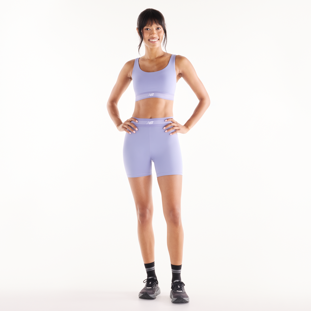 Dámské šortky New Balance AC – fialové