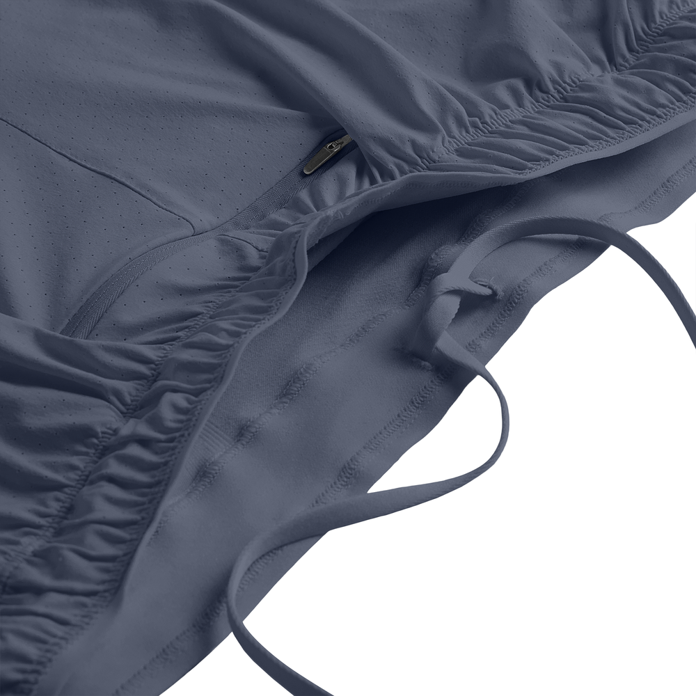 Pánské šortky New Balance MS41286GT – šedé