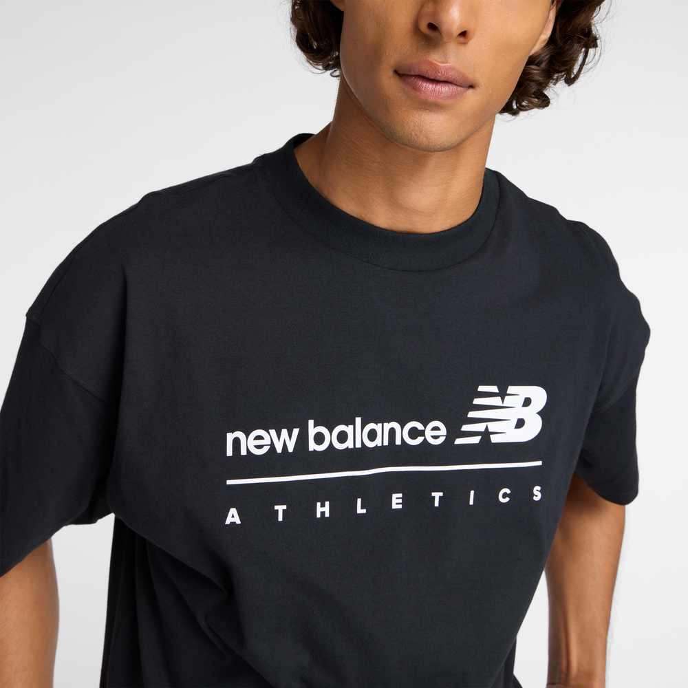 Pánské tričko New Balance MT53525BK – černé