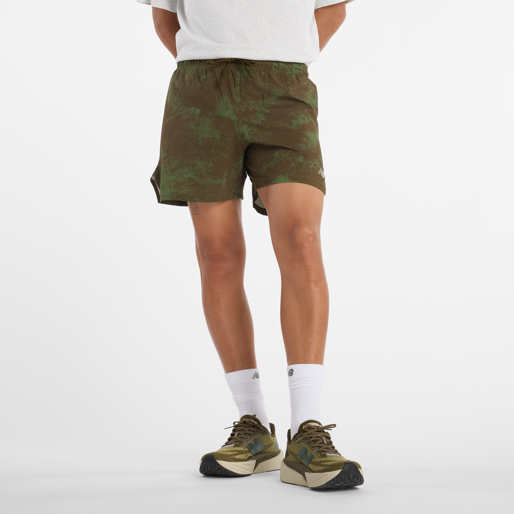 Pánské šortky New Balance MS43285WDL – zelené