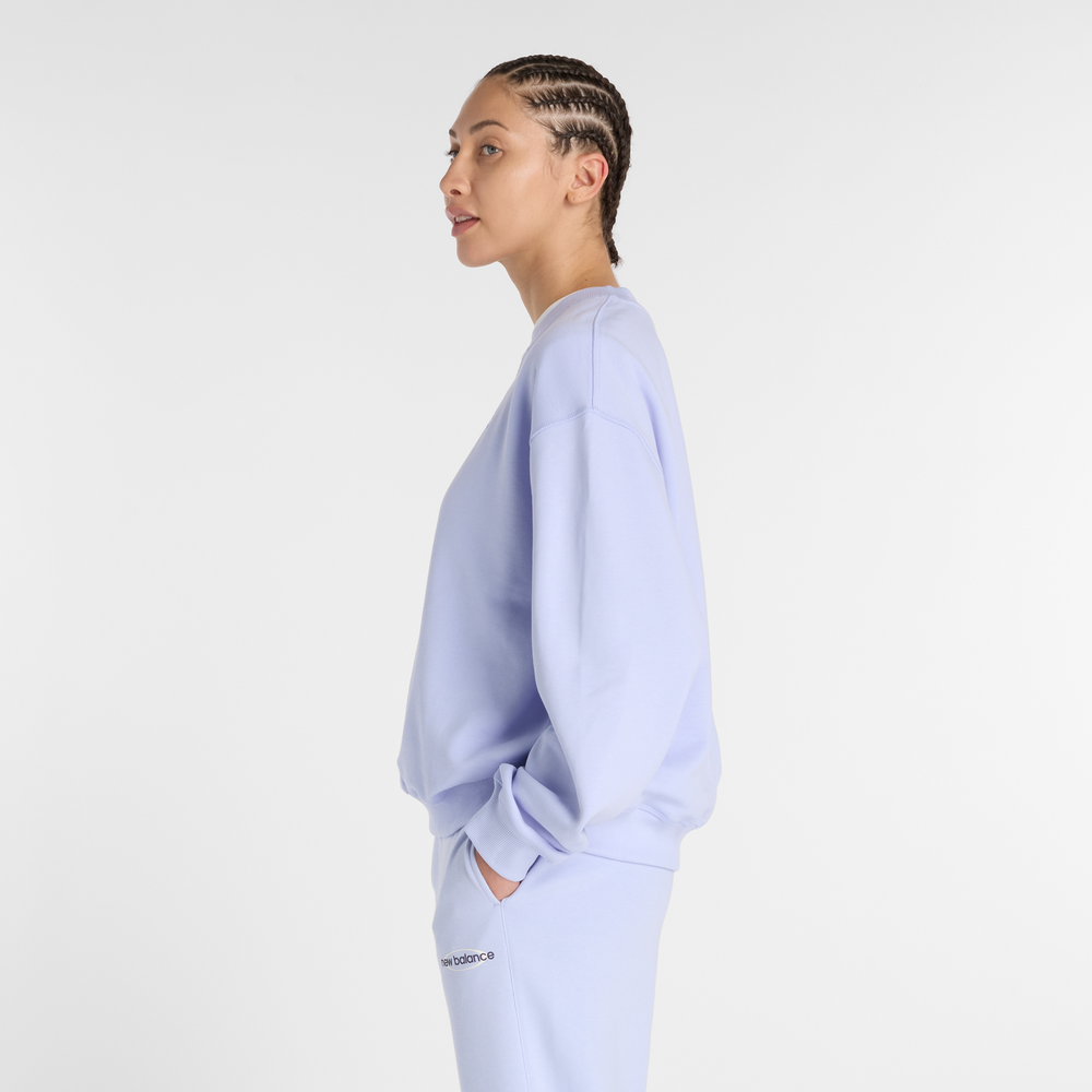 Dámská mikina New Balance WT41500DYK – fialové