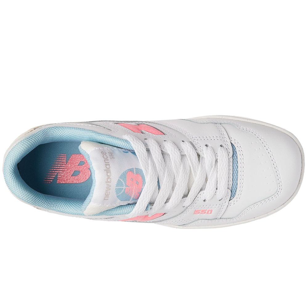 Dětské boty New Balance PSB550EP – bílé