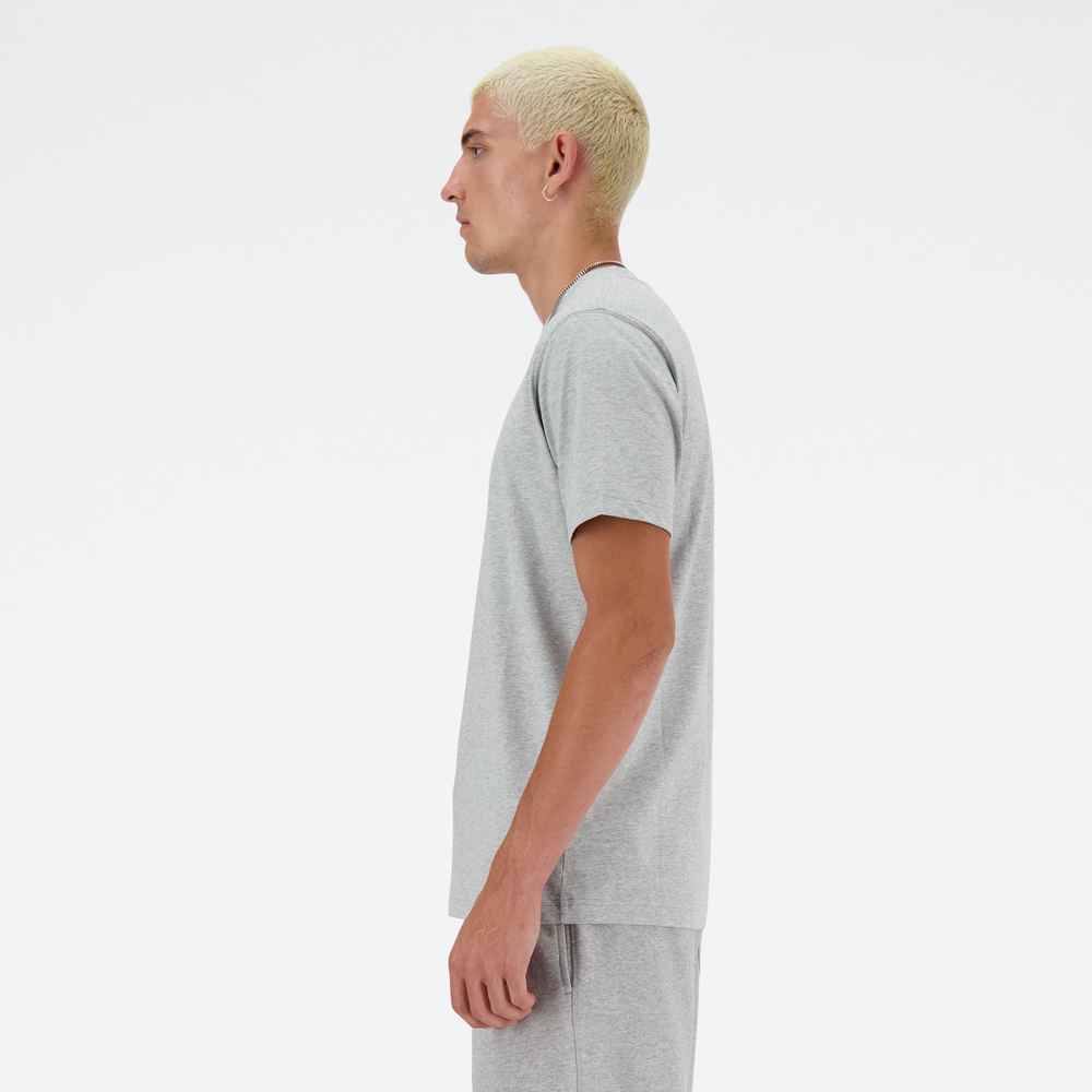 Pánské tričko New Balance MT41906AG – šedé
