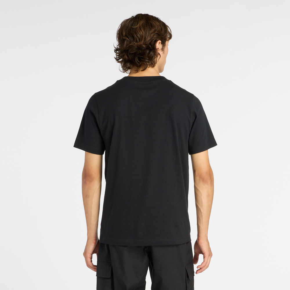 Pánské tričko New Balance MT6148SVBK – černé