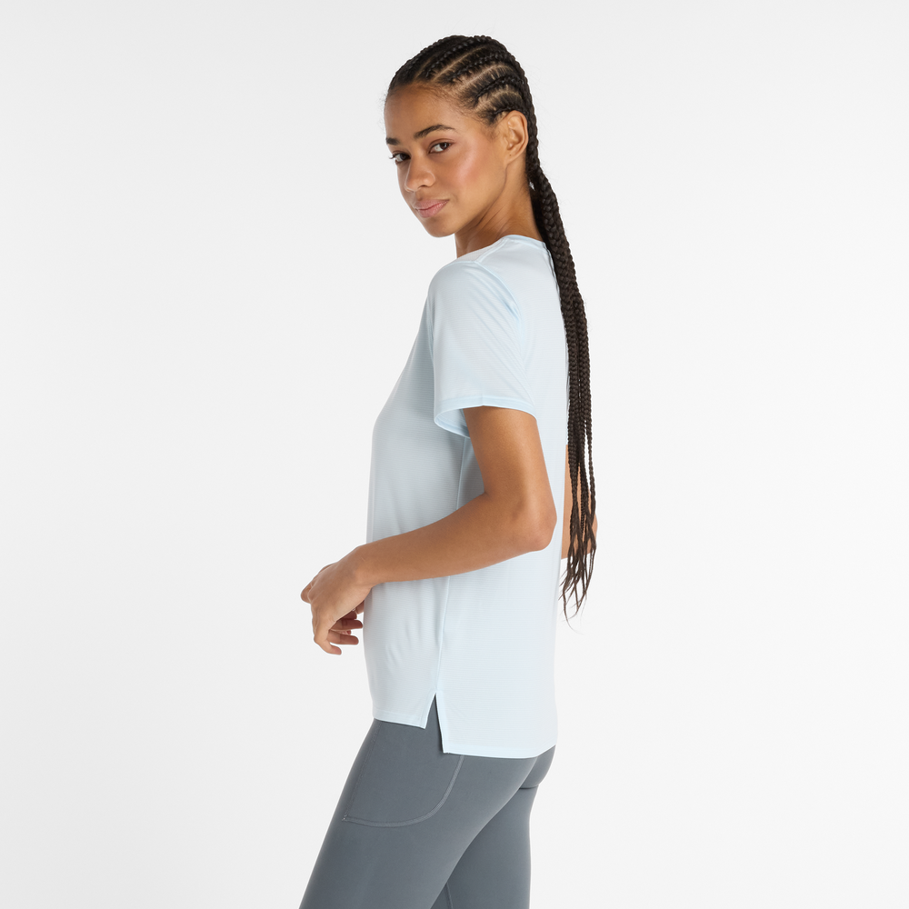 Dámské tričko New Balance WT41222FRL – modré