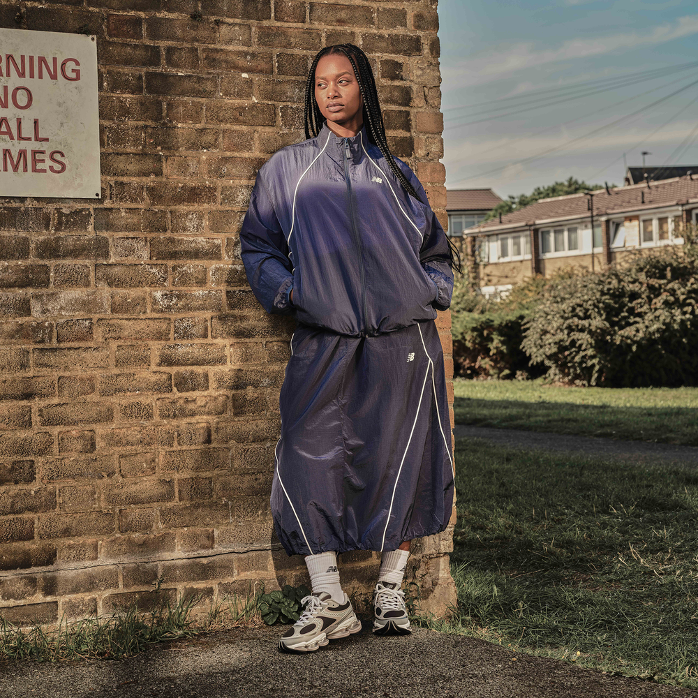 Dámská sukně New Balance WB61D2OPNNY – tmavomodrá