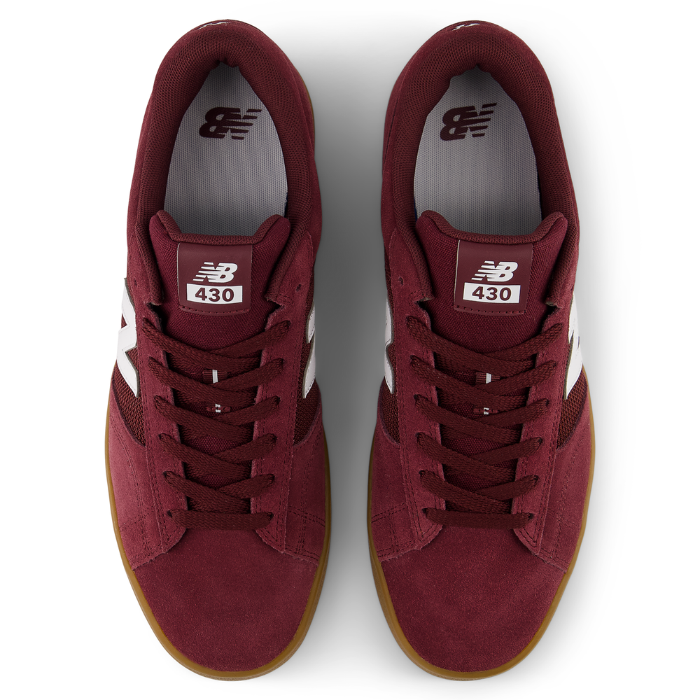 Unisex boty New Balance Numeric UN430BYG – bordó