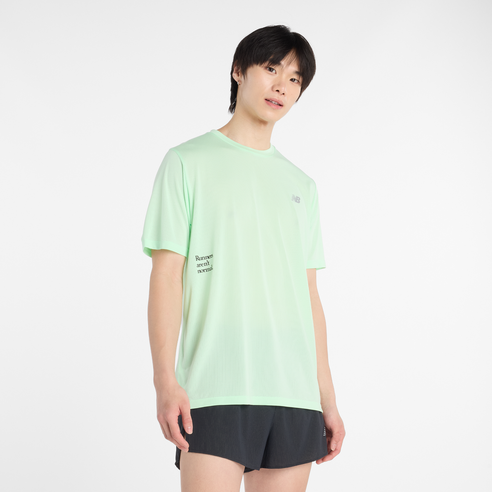 Pánské tričko New Balance MT53216LBN – zelené