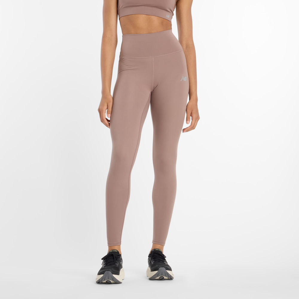 Dámské legíny New Balance WP51126EAS – béžové